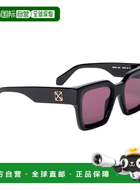 香港直邮OFF-WHITE 女士眼镜 JACKSON11028 SS2025 黑色 Off-Whit