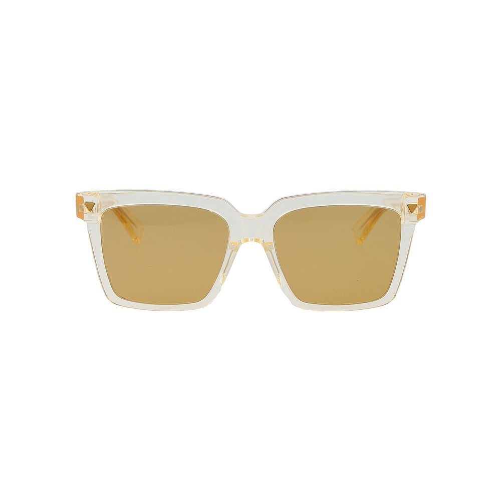 BOTTEGA VENETA 女士太阳镜 BV1254S004 SS2025 黄色