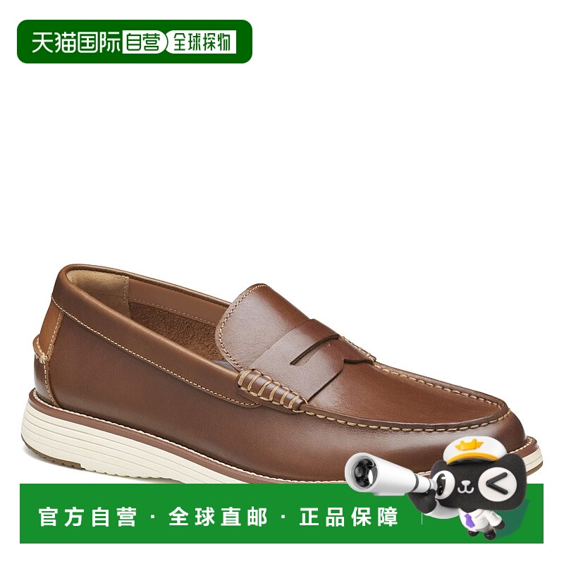 自营Johnston & Murphy Men's Upton Penny Loafer Slip On Dress