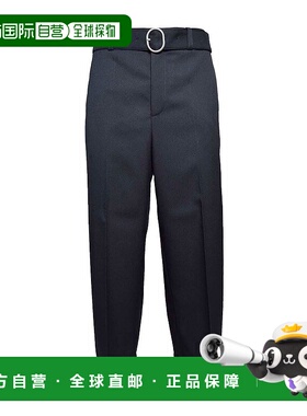 1h可退 香港直邮Jil Sander 吉尔 桑达 男士 褶裥休闲裤 J22KA023