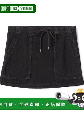 1h可退 日本直邮JAMES PERSE 女士麻料混纺实用迷你裙 1605520535