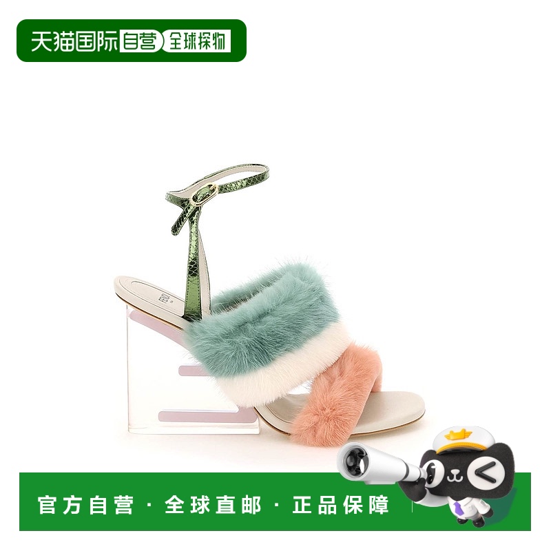 1小时内可退 香港直邮FENDI 女士高跟鞋 8X8275AI12F1H01 CO 花色