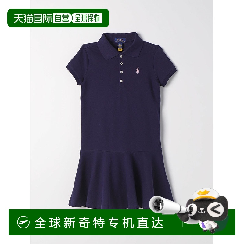 1h可退 香港直邮POLO RALPH LAUREN 女童连衣裙 312624740001REFI