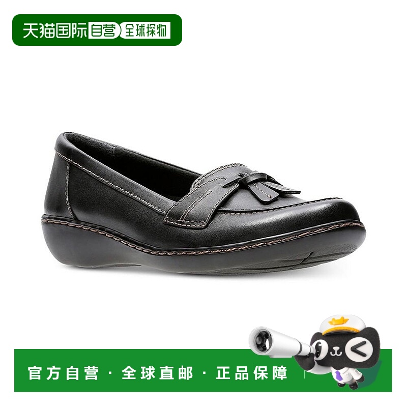 1h可退 【美国直邮】Clarks|系列女式 Ashland 泡泡平底鞋女鞋