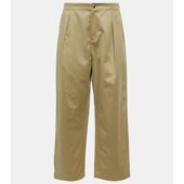 001302 潮奢 女士 Burberry 棉质直筒长裤 巴宝莉