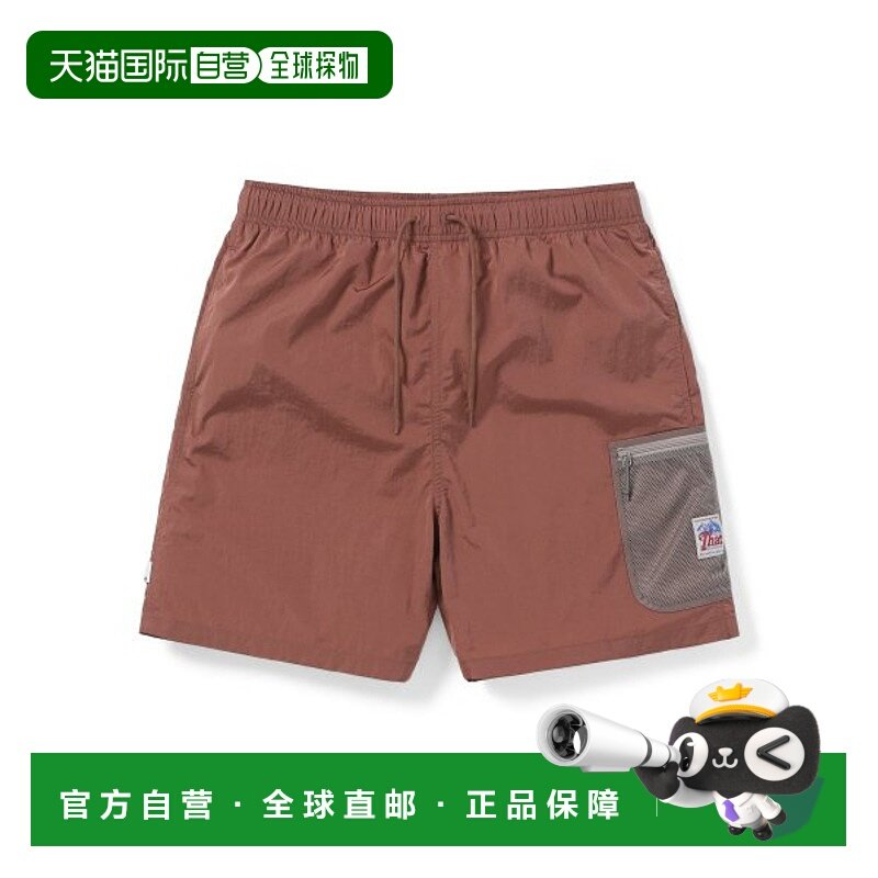 韩国直邮THISISNEVERTHAT 短裤Mesh Pocket Short Dusty RedTN231