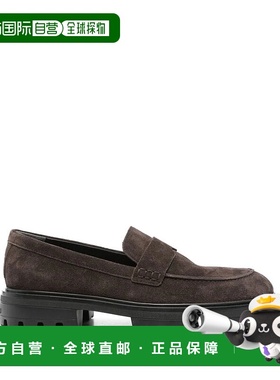 香港直邮HOGAN 男士商务休闲鞋 HXM6730FM90BYE AW2024 棕色 Hoga