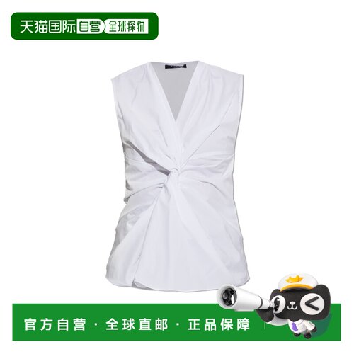 香港直邮BALMAIN 女士背心吊带 GF0IE005CB090FB SS支付后1h可退