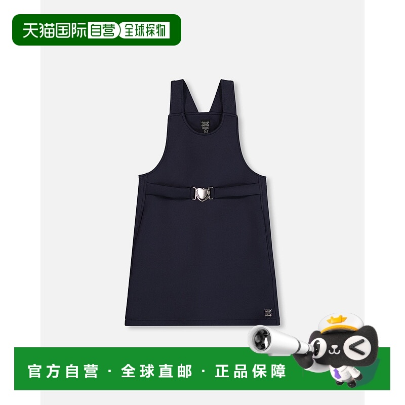 自营deux par deuxMilano Jumper Dress Navy Blue with Buckle D