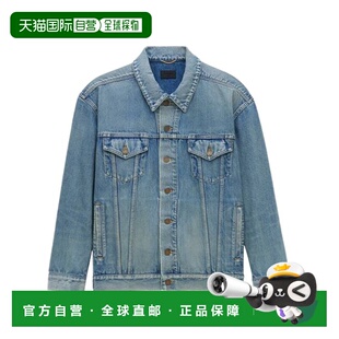 850145Y11CA西装 香港直邮Saint 牛仔夹克 长袖 Laurent