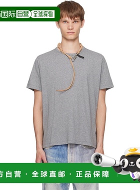 1h可退 香港直邮Our Legacy 男士 灰色 New Box T 恤 M4226NGM