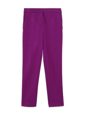 MAX MARA 女士休闲裤 1781013706032 SS2023 紫色 平纹针织正装裤