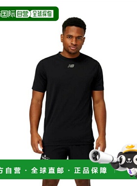 日本直邮 New Balance Impact男士荧光半袖T恤 MT31251 BKH [BKH]