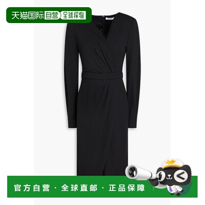 1h可退 香港直邮MaxMara 麦斯玛拉 女士 Virtus 裹式针织连衣裙连