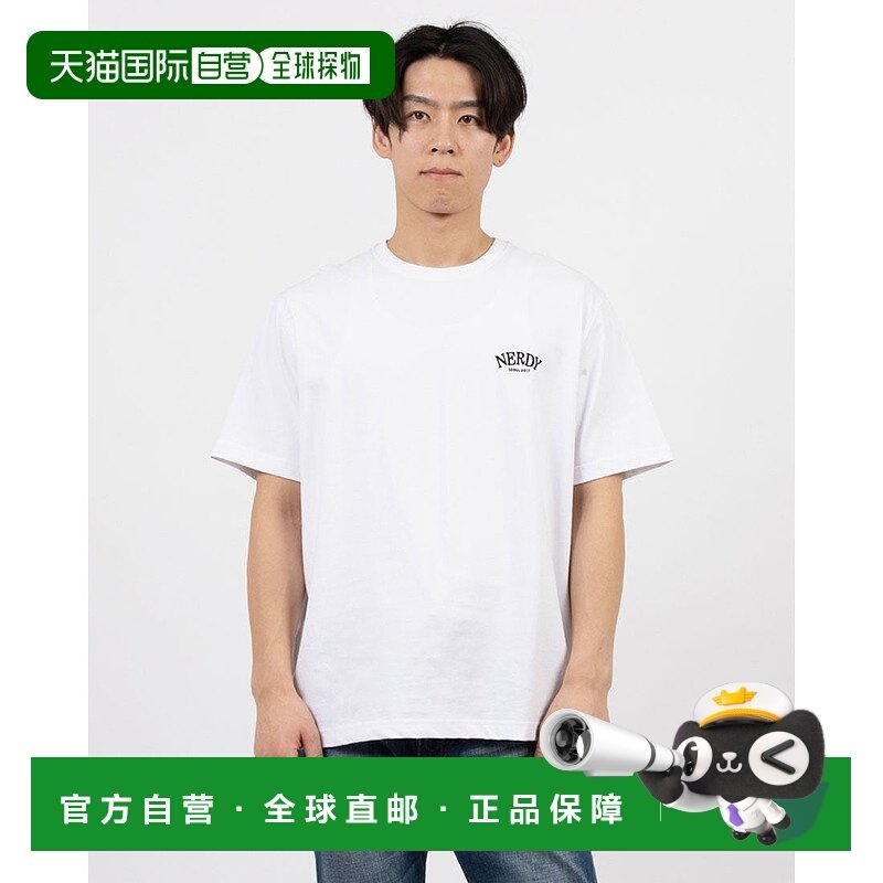 日本直邮NERDY 小拱形标志短袖T恤 [NE8621EU001075] 浅紫色