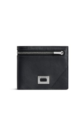 BALENCIAGA 男士卡包 8225942ABLV1000 SS2025 黑色