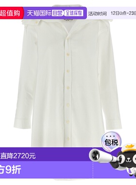 1h可退 香港直邮Y PROJECT 女士 Chemisier 连衣裙 101DR004EVERG