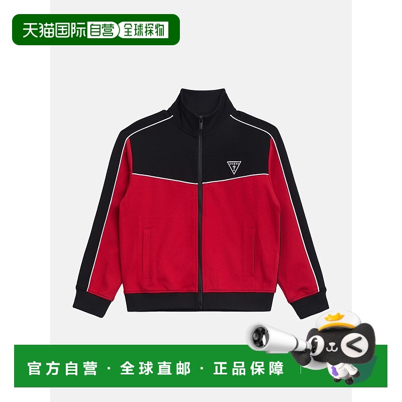 自营guessJoe Full-Zip Active Top (7-16) - black 美国奥莱直发
