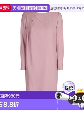 香港直邮Emporio Armani 前开衩连衣裙 EW000829AF10206