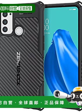 日本直邮宜丽客OPPO Reno5 A手机软壳黑色PM X202SCCR保护套