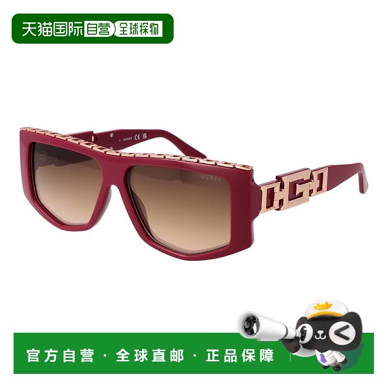 自营 Guess女式太阳镜-红色 美国奥莱直发新款