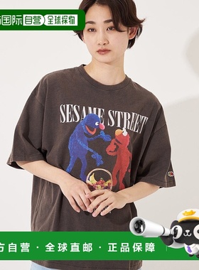 日本直邮FRUIT OF THE LOOM 芝麻街联名印花T恤 [FR6467EU002265]