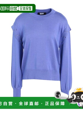 1h可退 香港直邮潮奢 Dkny 唐可娜儿 女士 毛衣 purple紫色 舒适