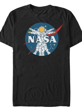 Fifth Sun|NASA 男士 Vitruvian 宇航员短袖 T 恤