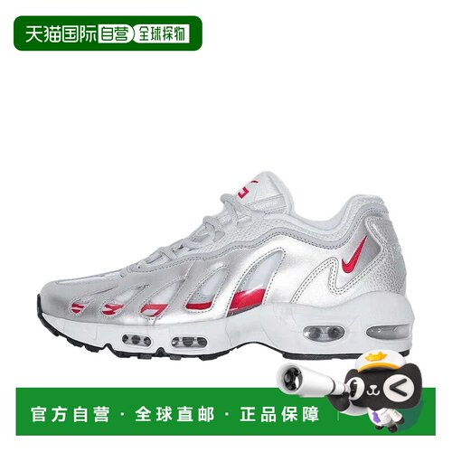 日本直邮Supreme x Nike Air Max 96 经典运动舒适 织物合成革 低