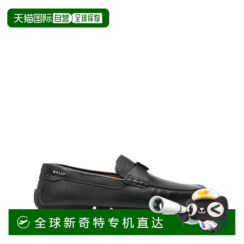 1h可退 香港直邮潮奢 Bally 巴利 男士 CALF 黑色凉鞋 MSD02WVT36