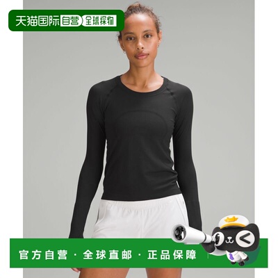 日潮跑腿Lululemon露露乐蒙Swiftly Tech跑步衬衫prod9750541