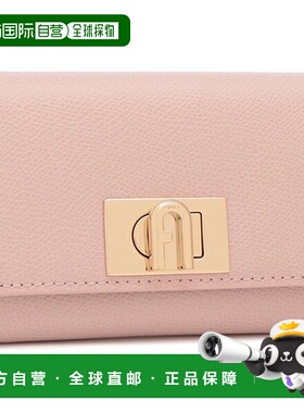 日本直邮FURLA 女士粉色三折迷你钱包 (WP00225 ARE000 2814S)