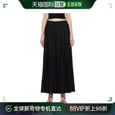 香港直邮潮奢 The Frankie Shop 女士黑色 Bailey 半身裙