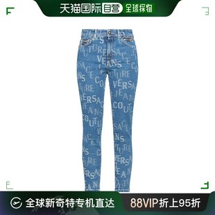 范思哲 香港直邮潮奢 Jeans 女士牛仔长裤 Versace