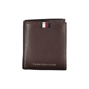 皮革男士 Tommy Hilfiger 棕色 钱包 美国奥莱 直发