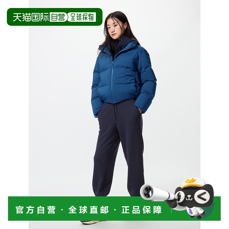 日本直邮UNIQLO女款舒适简约卫裤优衣库休闲裤481416-69束脚裤