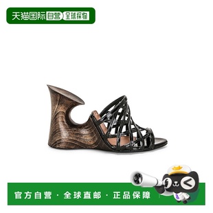 香港直邮Alaia 女士 Sculpture Mule 凉鞋 AA3M033CK212厚底