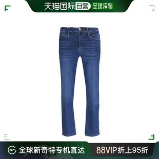 女士 香港直邮潮奢 Denim LHST416STVR Frame 直筒牛仔裤