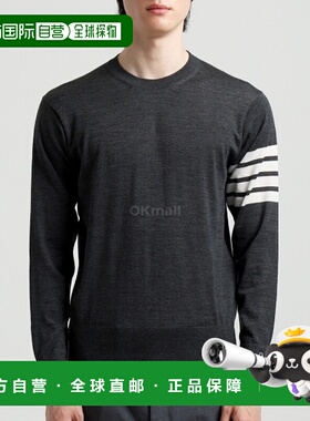 韩国直邮Thom Browne桑姆布郎尼圆领套头衫灰色MKA002A Y1014 022