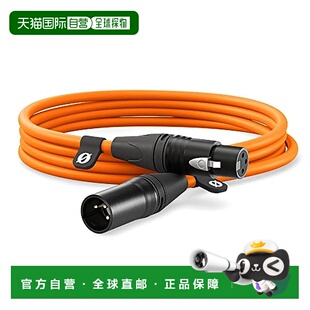 【日本直邮】Rode罗德 麦克风电缆 优质 XLR电缆 3m 橙色 XLR3M-