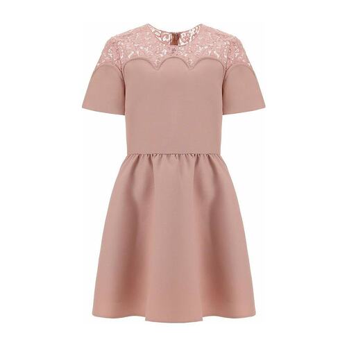 Valentino 圆领短袖连衣裙 TB3VAQ45360