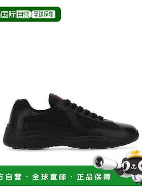 【99新未使用】香港直邮Prada 黑色America's Cup休闲运动鞋 4E34