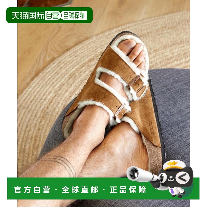 日本直邮BIRKENSTOCK Arizona Suede Shearling 中性款凉鞋 [5308