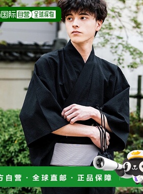 日本直邮Rocky Monroe 男士浴衣5件套[RK6854EM017155] 黑色 服饰