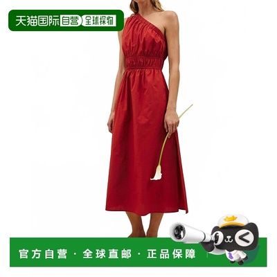 自营railsSelani Midi Dress In Terracotta 美国奥莱直发