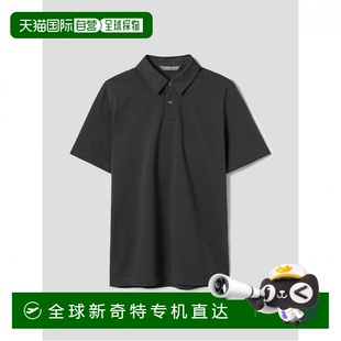 酷炫棉質(zhì)短袖 有領T恤 韓國直郵 灰色 RY44 Logadis 1小時內(nèi)可退