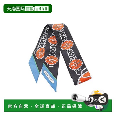 1h可退 日本直邮中古Hermes爱马仕女S级99新Twilly小丝巾丝绸围巾