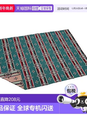 【日本直邮】Captain Stag鹿牌 地毯休闲垫180x200cm带袋 蓝色UP-