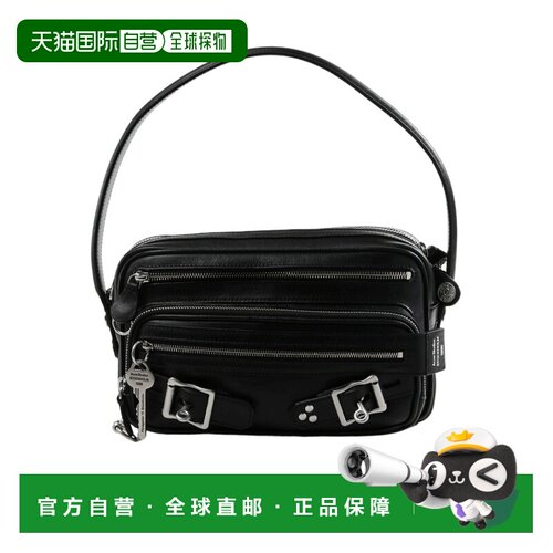 香港直邮ACNE STUDIOS 女士单肩包 C10307900 AW2026 黑色 中号拉