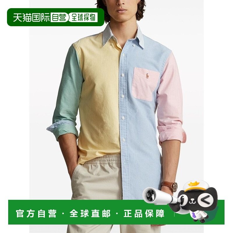 香港直邮Polo Ralph Lauren Polo 拉夫 劳伦 男士 长袖衬衫 71092,运动服/休闲服装,运动POLO衫,淘宝优惠券,粉丝福利购,淘宝优惠卷